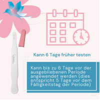 Earlibird Ultrafrüh Schwangerschaftstest, 1 st, Hager Pharma GmbH