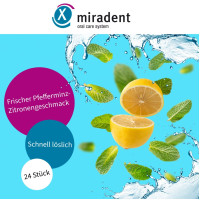 MIRADENT AQUAMED STRIPES, 24 st, Hager Pharma GmbH