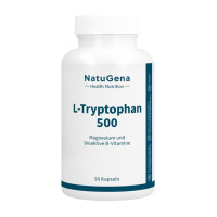 L-Tryptophan 500 Magnesium + B-Vitamine, 90 st, NatuGena GmbH