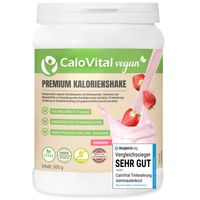 CALOVITAL PREMIUM KALORIENSHAKE VEGAN Erdbeere, 500 g, KAP3 PREMIUM PRODUCTS UG (haftungsbeschr&auml;nkt)
