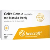 Beecraft Gelee Royale Kapseln mit Manuka-Honig, 60 st, Hansa Naturheilmittel GmbH