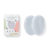 Waschpads Baby & Kinderhaut pastel blue, 2 st, waschies GmbH