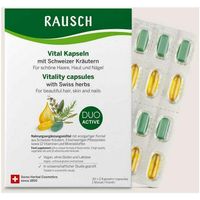RAUSCH Vital Kapseln mit Schweizer Kr&auml;uter 1M, 30x2 st, Rausch (Deutschland) GmbH