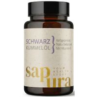 Schwarzk&uuml;mmel&ouml;l Kapseln, 60 st, sapura health GmbH