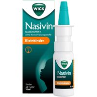 WICK Nasivin Nasenspray oK Kleinkinder 0.25 mg/ml, 10 ml, WICK Pharma - Zweigniederlassung der Procter & Gamble GmbH
