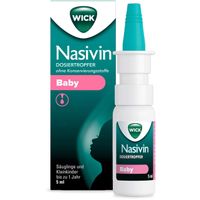 WICK Nasivin Dosiertropfer oK Baby 0.1 mg/ml, 5 ml, WICK Pharma - Zweigniederlassung der Procter & Gamble GmbH