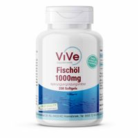Fisch&ouml;l 1000mg, 200 st, ViVe Supplements B. V.