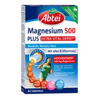 ABTEI Magnesium 500 Plus, 42 st, Perrigo Deutschland GmbH