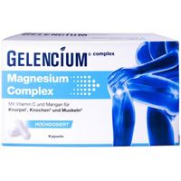 GELENCIUM Magnesium 400 mg hochdosiert vegan, 60 st, Heilpflanzenwohl GmbH