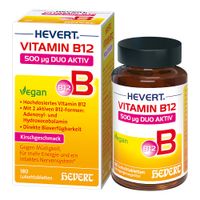Vitamin B12 Hevert 500 ug Duo Aktiv, 180 st, Hevert-Arzneimittel GmbH & Co. KG