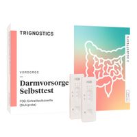 TRIGNOSTICS Darmkrebsvorsorge FOB Selbsttestkasset, 2 Stk., Trignostics GmbH
