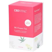 CBD VITAL BIO Frauen Tee, 20 st, Vitrasan GmbH
