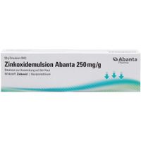 Zinkoxidemulsion Abanta 250 mg/g, 50 g, Abanta Pharma GmbH