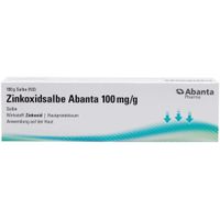 Zinkoxidsalbe Abanta 100 mg/g, 100 g, Abanta Pharma GmbH