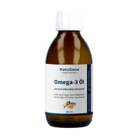 Omega-3 Nat.Fischöl 2450 mg Orangen-Zitronenaroma, 200 ml, NatuGena GmbH