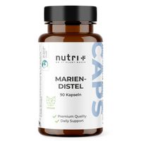 nutri+ Mariendistel Extrakt Kapseln, 60 st, Nutrition-Plus Germany e.K.