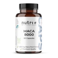 nutri+ Maca Extrakt 8000 Kapseln, 60 st, Nutrition-Plus Germany e.K.