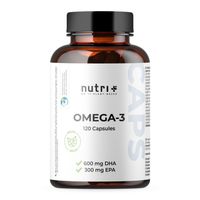 nutri+ Omega-3 Fetts&auml;uren Kapseln Vegan, 120 st, Nutrition-Plus Germany e.K.