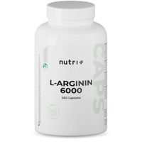 nutri+ L-Arginin 6000 Kapseln, 360 st, Nutrition-Plus Germany e.K.