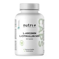 nutri+ L-Arginin L-Citrullin Mix Kapseln, 360 st, Nutrition-Plus Germany e.K.