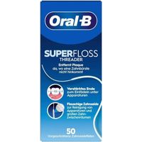 Oral-B SuperFloss Threader Zahnseide, 50 Stk., WICK Pharma - Zweigniederlassung der Procter & Gamble GmbH