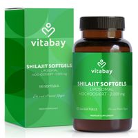Liposomales Mumijo Shilajit 1000 mg hochdosiert, 120 st, Vitabay CV