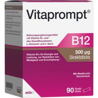 Vitaprompt B12 500 ug Direktsticks, 90 st, Mibe GmbH Arzneimittel
