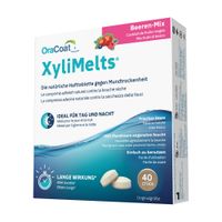 XyliMelts Hafttabletten Beeren-Mix OraCoat, 40 st, health.On Ventures GmbH