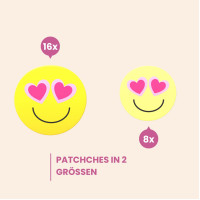 Wild Stripes Anti-Pickel Patches Smile Stop, 24 st, New Flag GmbH