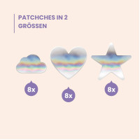 Wild Stripes Anti-Pickel Patches Holo Clear, 24 st, New Flag GmbH Wild Stripes Anti-Pickel Patches Holo Clear, 24 st, New Flag GmbH