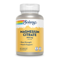 Magnesiumcitrat 400 mg Solaray, 90 st, Supplementa GmbH