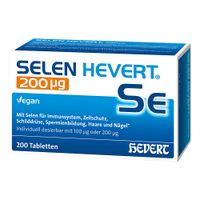 Selen Hevert 200 ug, 200 st, Hevert-Arzneimittel GmbH & Co. KG
