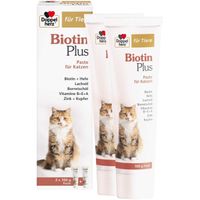 Doppelherz f&uuml;r Tiere Biotin Plus Paste Katze, 2x100 g, Queisser Pharma GmbH & Co. KG