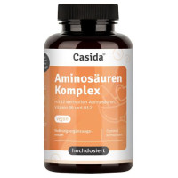 Aminosäuren Komplex hochdosiert vegan, 180 st, Casida GmbH