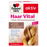 Doppelherz Haar Vital + Zink + Hirse, 30 st, Queisser Pharma GmbH & Co. KG