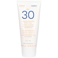 KORRES YOGHURT Sonnenschutz-Emulsion K&ouml;r&Ges.30, 200 ml, Korres D-A-Ch GmbH