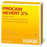 Procain Hevert 2%, 10x2 ml, Hevert-Arzneimittel GmbH & Co. KG