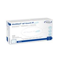 MaiMed ni-touch Nitril PF white Gr L, 100 st, MaiMed GmbH