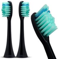 Silodent Sonic Ersatzputzk&ouml;pfe Mitternachtsblau, 2 st, A. Schreiber KG
