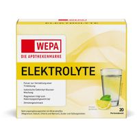 WEPA Elektrolyte Pulver Zitrone, 20x5,6 g, Wepa Apothekenbedarf GmbH & Co. KG