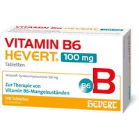 Vitamin B6 Hevert 100 mg Tabletten, 100 Stk., Hevert-Arzneimittel GmbH & Co. KG