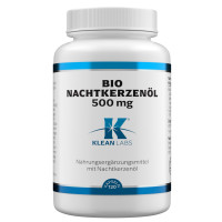 Nachtkerzenöl 500 mg KLEAN LABS, 120 st, Supplementa GmbH