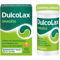 DulcoLax Dragees 5mg magensaftresistente Tabl.Dose, 150 st, A. Nattermann & Cie GmbH