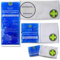 LisaCare 3x Mehrfachkompressen + 3x Tragehilfen, 1 p, EKNA GmbH & Co. KG