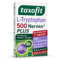 taxofit L-Tryptophan 500, 20 st, MCM KLOSTERFRAU Vertr. GmbH