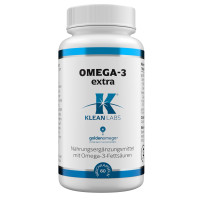 Omega-3 extra KLEAN LABS, 60 st, Supplementa GmbH