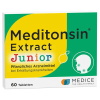 Meditonsin Extract Junior Pflanzl. Erk&auml;ltungstabl., 60 st, Medice Arzneimittel P&uuml;tter GmbH & Co. KG