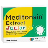 Meditonsin Extract Junior Pflanzl. Erkältungstabl., 180 st, Medice Arzneimittel Pütter GmbH & Co. KG
