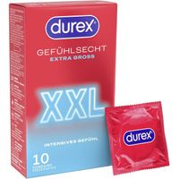 DUREX Gef&uuml;hlsecht Kondome XXL, 10 Stk., Reckitt Benckiser Deutschland GmbH