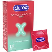 DUREX Gef&uuml;hlsecht Kondome Slim, 10 Stk., Reckitt Benckiser Deutschland GmbH